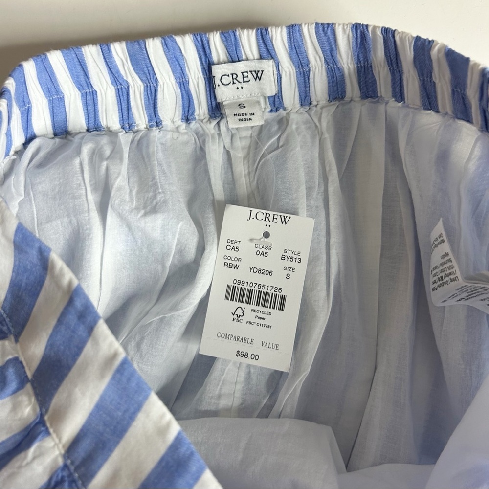 NWT J.Crew Tiered midi skirt (Size small) - Picture 8 of 8